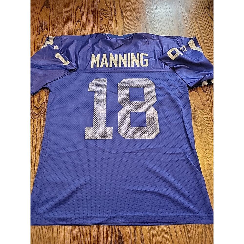 Starter Peyton Manning Indianapolis Colts NFL Football Jersey Mens Size Large - Picture 9 of 9